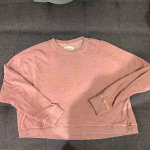 Cute pink cropped crew neck by Cotton- On.